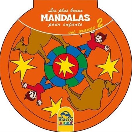 Mandalas pour enfants (orange)