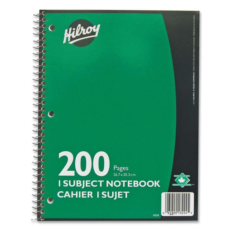 Image Cahier à reliure spirale