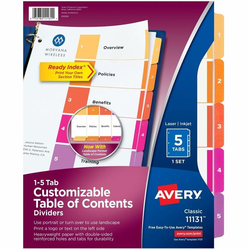 Image Intercalaires Ready Index®