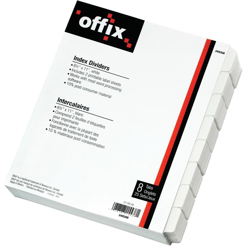 Image Intercalaires blancs Offix®