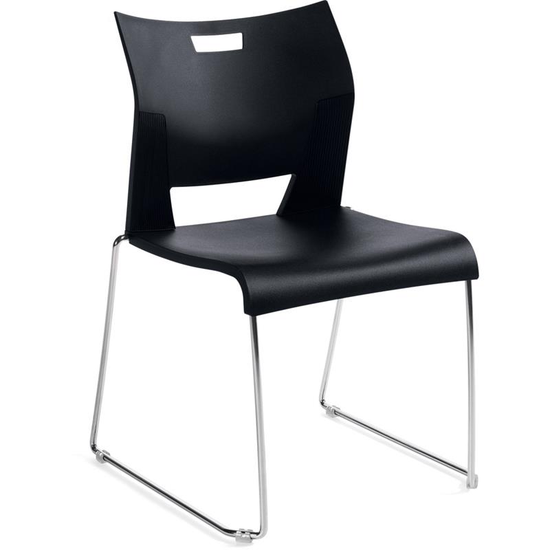 Image Chaise empilable sans accoudoirs Duet™