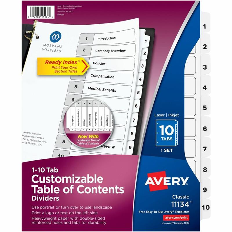Image Intercalaires Ready Index®