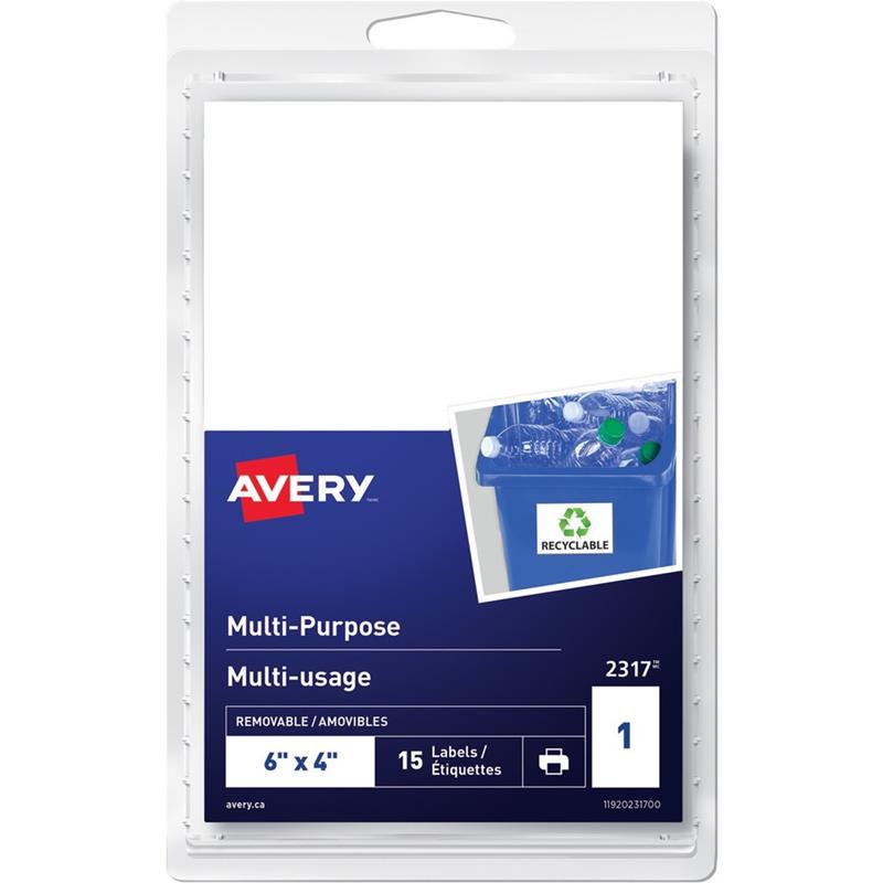 Image Étiquettes multi-usages autoadhésifs