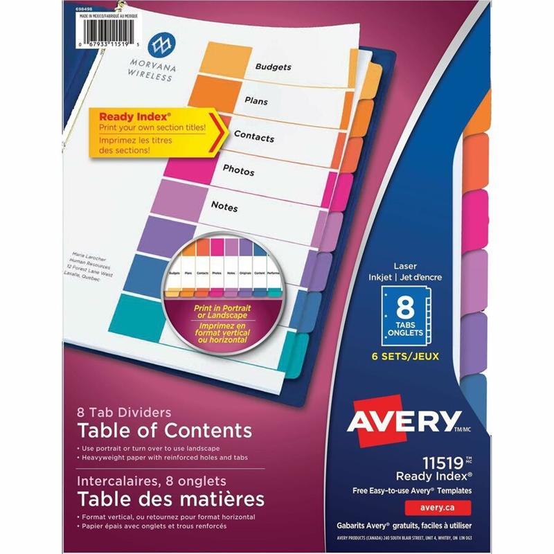 Image Intercalaires Ready Index®