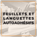 Feuillets et languettes autoadhésifs