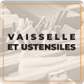 Vaisselle et ustensiles