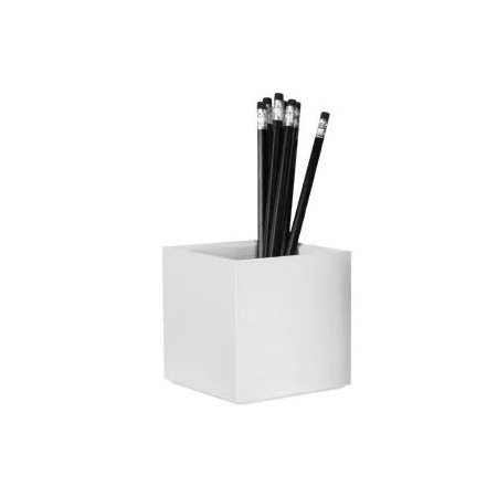 Pot à crayons empilable Konnect blanc