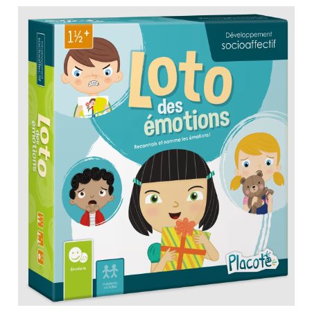Loto des émotions | Jeux éducatifs Placote 