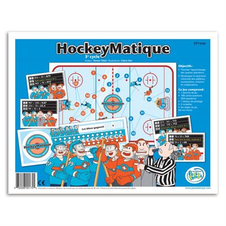 Hockeymatiques (3e cycle) | Jeux éducatifs Éditions passe-temps