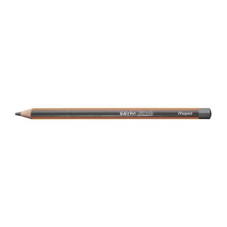 Crayon jumbo graphique avec gomme à effacer