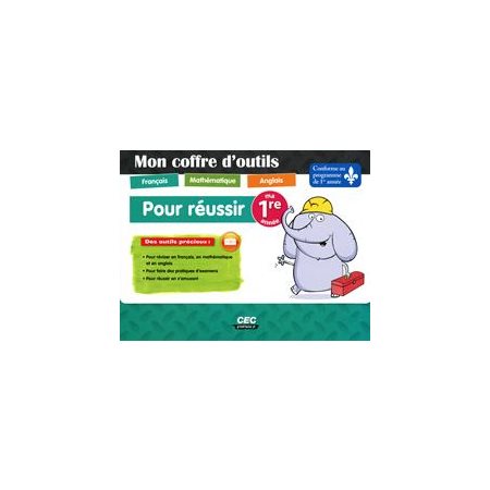 Mon coffre d'outils 1re année