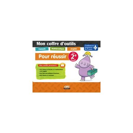 Mon coffre d'outils 2e année