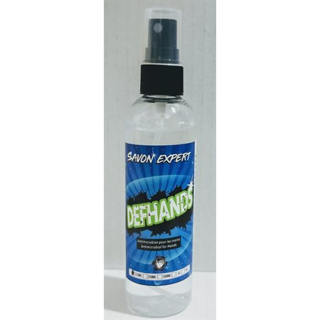 DEFHANDS ANTIBACTÉRIEN POUR LES MAINS 125 ml