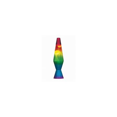 Lampe lava Rainbow 27 cm.