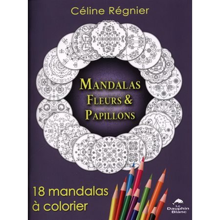 Mandalas fleurs et papillons (18)