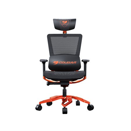 Chaise de Gaming Cougar modèle Argo | Orange et Noir 