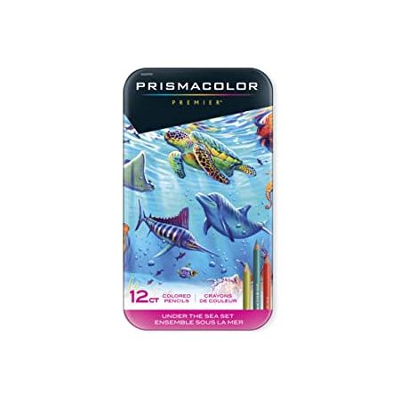 Crayons de couleur Premier® "Sous la mer " Paquet de 12