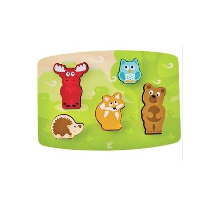 Forest animal tactile puzzle