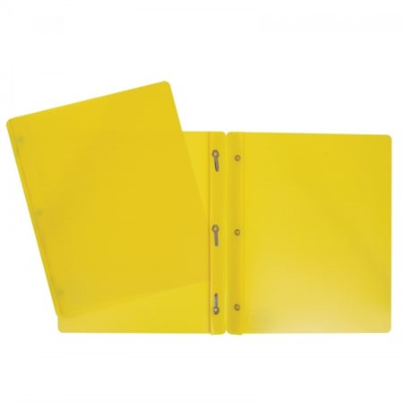 DUO-TANG PLASTIQUE JAUNE