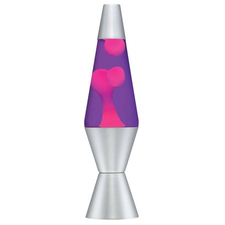 LAMPE LAVA ROSE