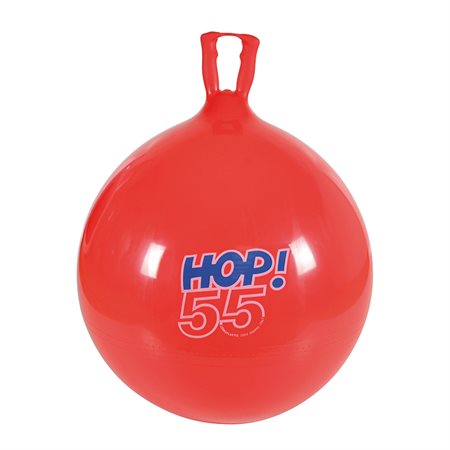 Ballon hop rouge 55 cm