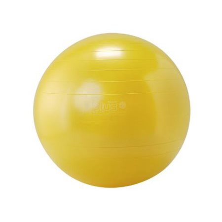 Ballon thér. anti-éclatement 75 cm - JAUNE