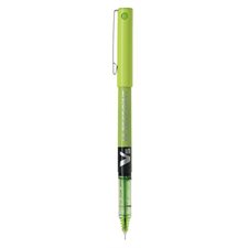 Stylo à bille roulante Hi-Tecpoint V5 vert 0,5 mm V5 bleu