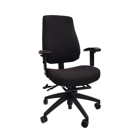 CHAISE VORTEX, DOSSIER MOYEN NOIR