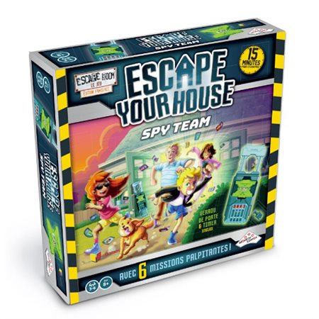 Jeu Escape your house - Spy Team (Éd. Familiale)