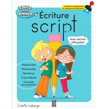 Écriture script - Nouvelle édition