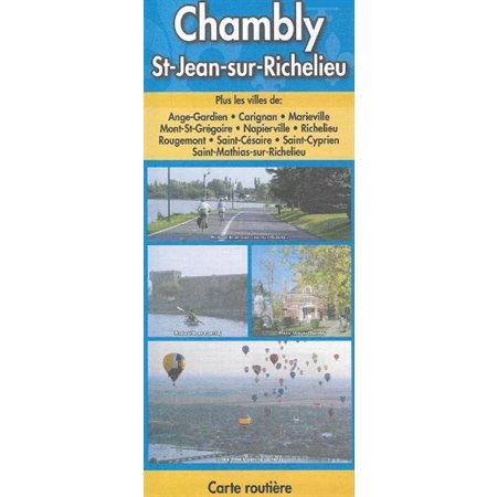 CARTE CHAMBLY ST-JEAN-SUR-RICHELIEU