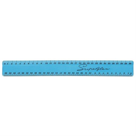 "Super Flexible" plastic ruler 30 cm